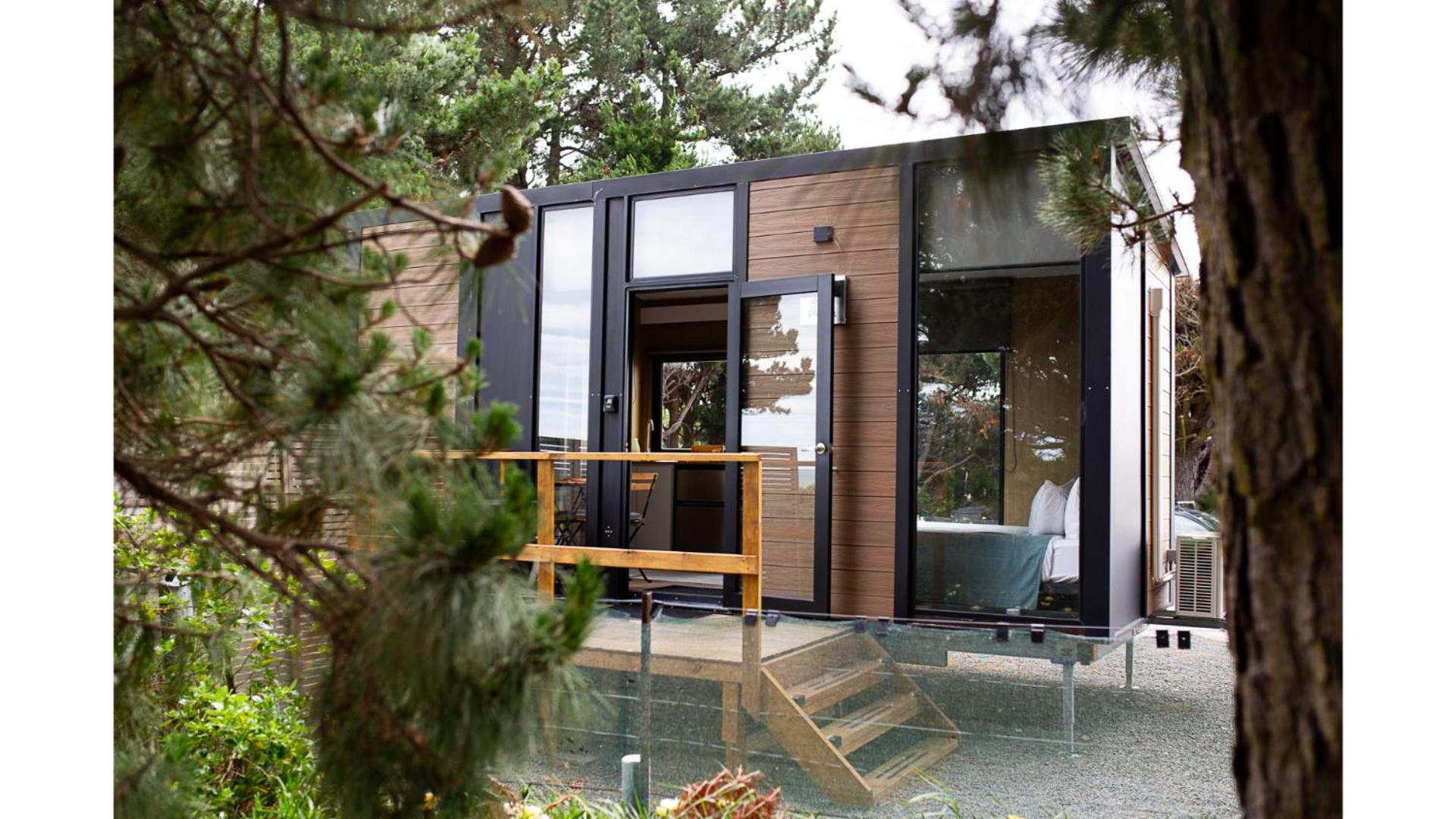 Pacific View By Tiny Away Villa Leithfield Exteriör bild