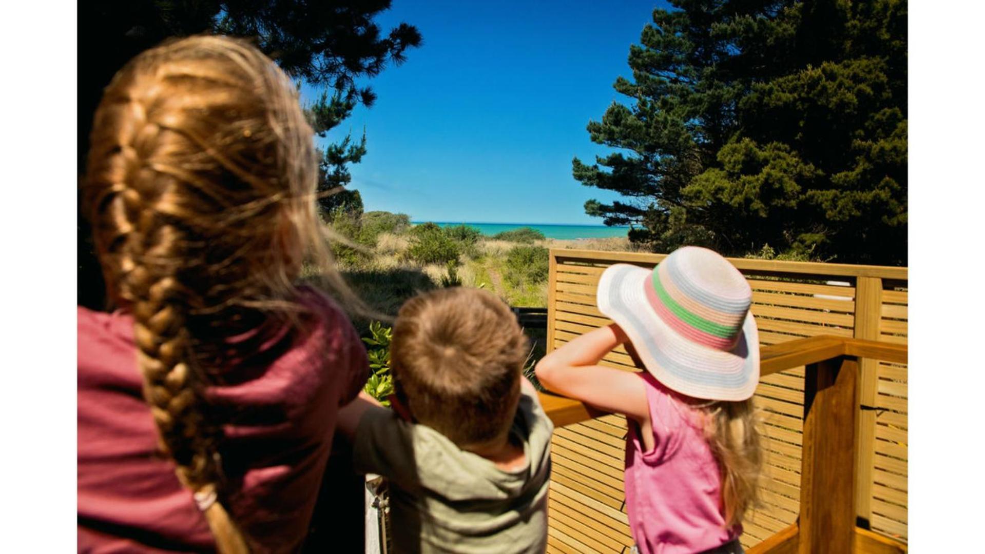 Pacific View By Tiny Away Villa Leithfield Exteriör bild